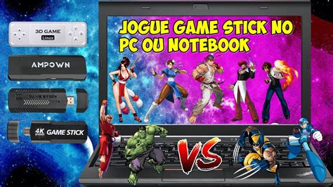 conectar game stick no notebook - Windows 10 